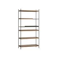 Tray Configuration 22 Shelving System High Black/ Walnut