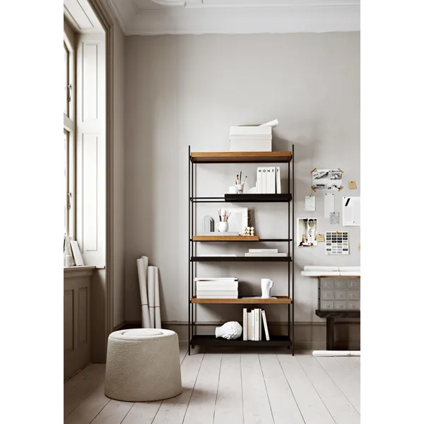 Tray Configuration 22 Shelving System High Black/ Walnut