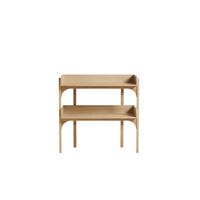 Utility Shelf White Pigmented Oak
