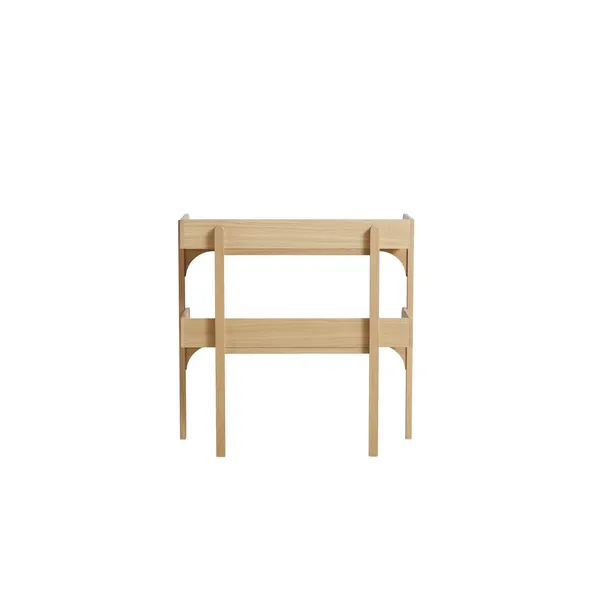 Utility Shelf White Pigmented Oak