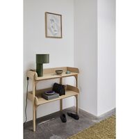 Utility Shelf White Pigmented Oak
