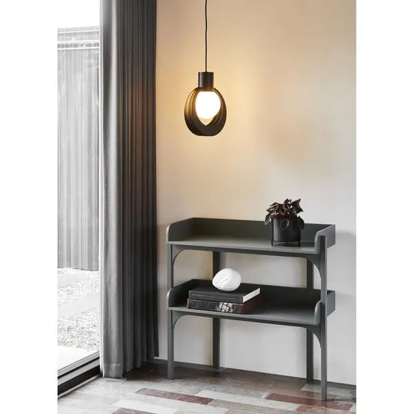 Utility Shelf White Pigmented Oak