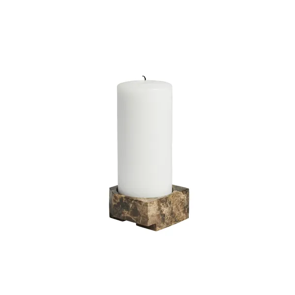Jeu De Dés 3 Candlesticks Brown