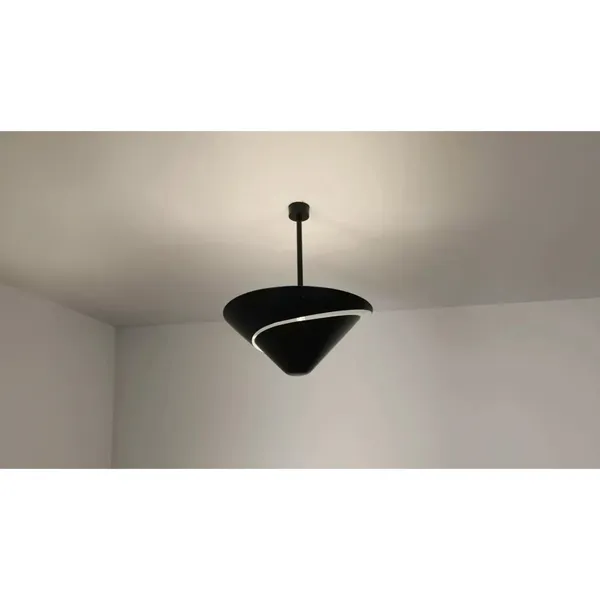 Snail Ceiling Light Ø60 Black