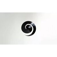 Snail Ceiling Light Ø60 Black