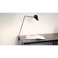 Two Rotulas Agrafée Desk Lamp Black