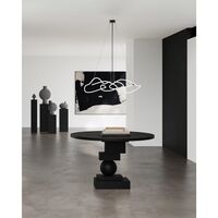 Artist Dining Table Ø120 Coffee