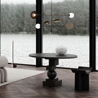 Artist Dining Table Ø120 Coffee