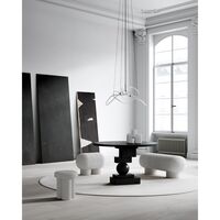 Artist Dining Table Ø120 Coffee