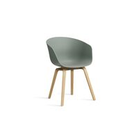 Silla de comedor AAC22 Roble/Verde otoño