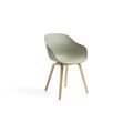Oak / Pastel green