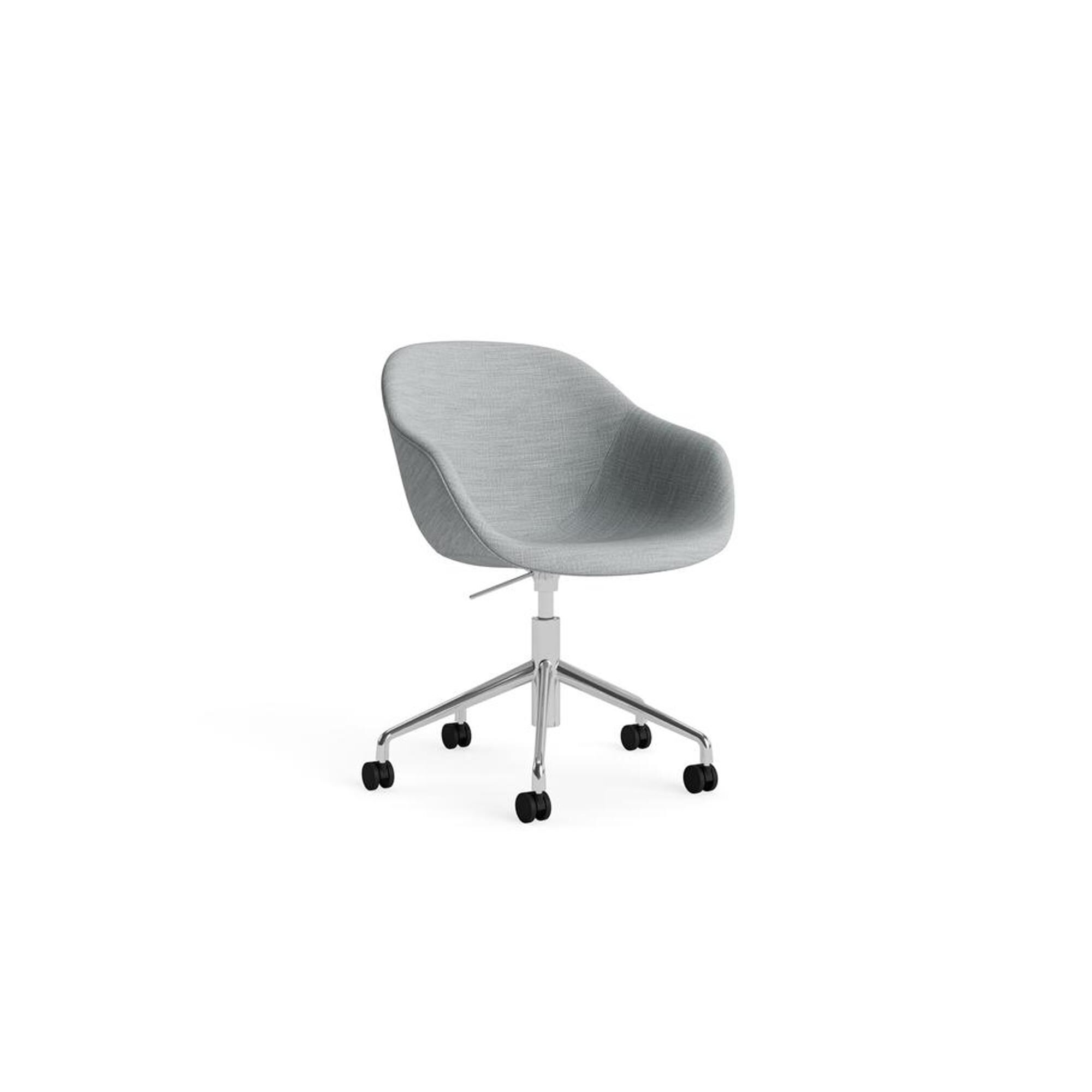 AAC253 Svingstol med hjul Aluminium/ Remix 123