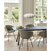 CPH30 Dining table L200 Bordeaux/ Burgundy