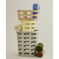 Basket Recycled Basket Large Light Gray