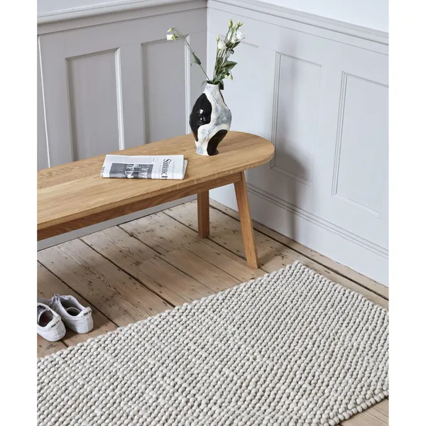 Peas Teppich 80x140 Soft Grey