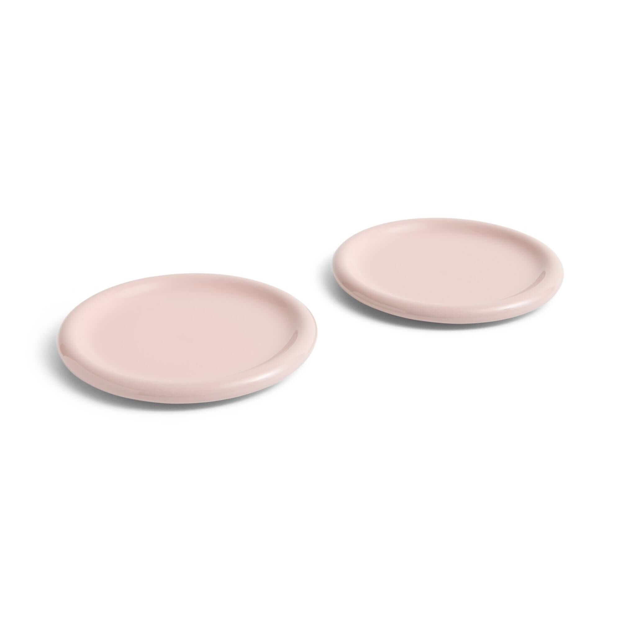 Assiettes Barro, Lot de 2, Rose
