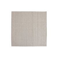 Haze Teppich 230x230 Hellgrau
