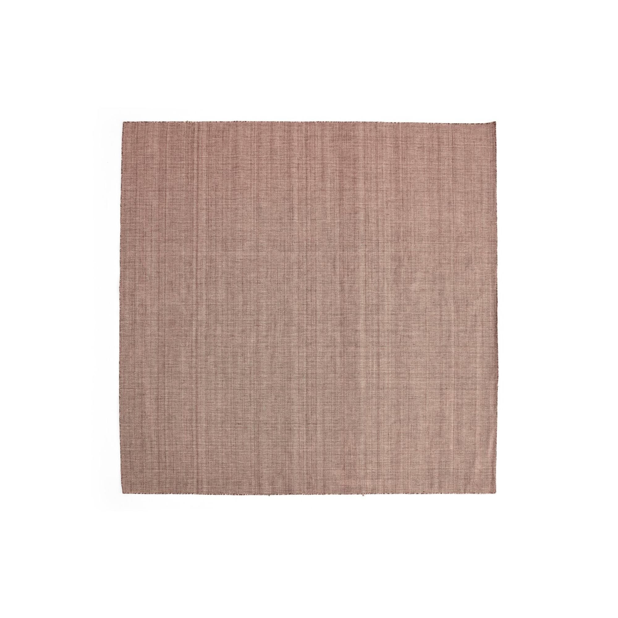 Haze Teppe 230×230 Jernrød