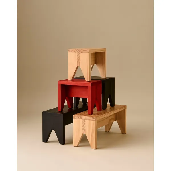Manolito Stool Short Black