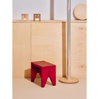 Manolito Stool Short Red