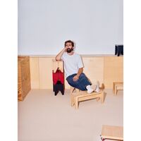 Manolito Stool Long Natural