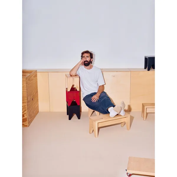 Manolito Stool Long Natural