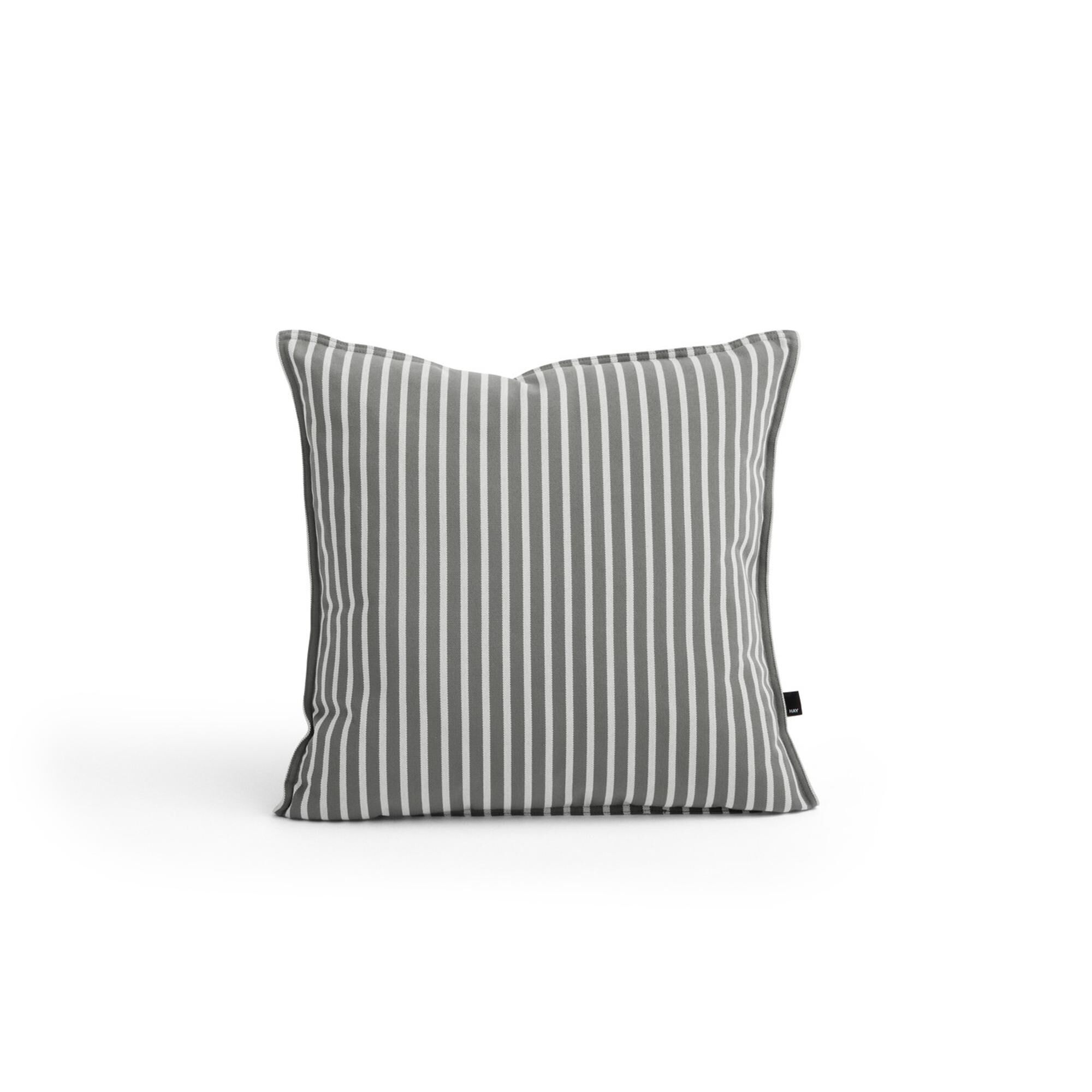 Coussin Terrazza 50x50 Cm, Rayures Grises Audacieuses ,