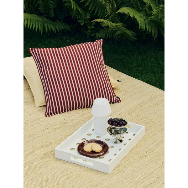 Terrazza Cushion 50x50 Terracotta Bold Stripe