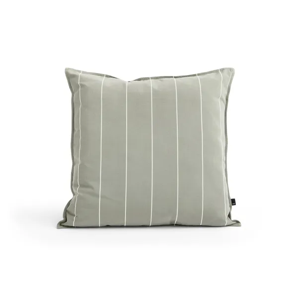 Terrazza Cushion 60x60 Gray Narrow Stripe