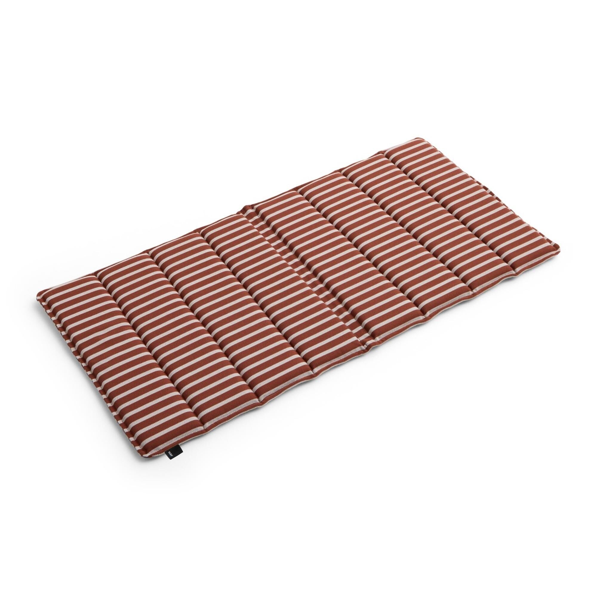 Coussin D'assise Terrazza 82x40 Terracotta à Rayures Audacieuses