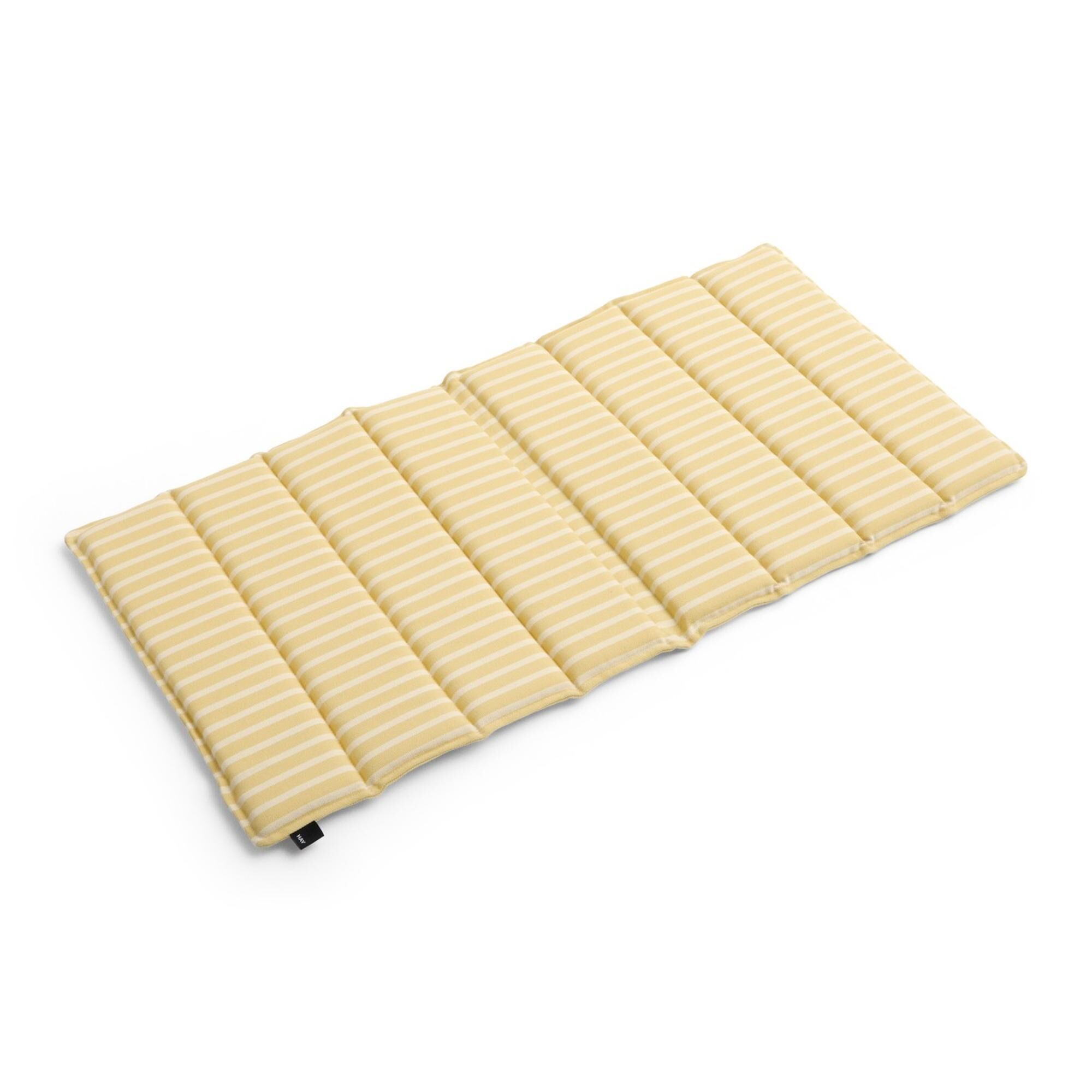 Coussin D'assise Terrazza 82x40 à Rayures Jaunes Audacieuses