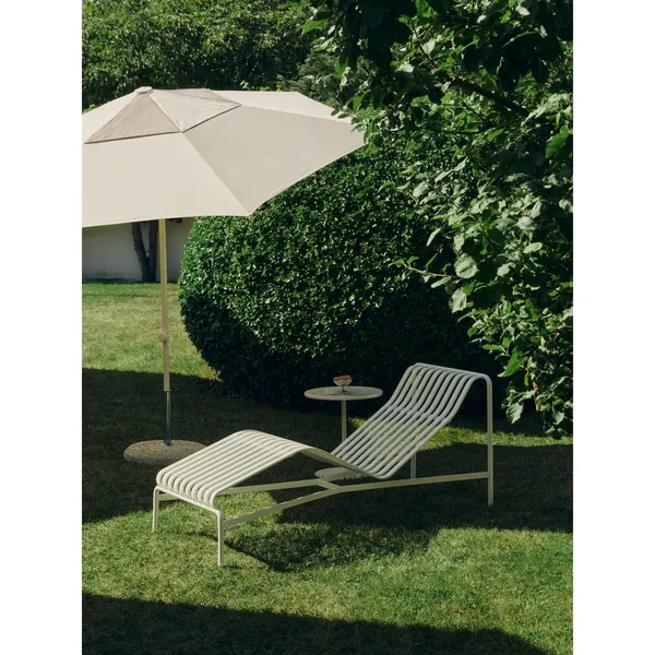 Sombrilla Hexagonal Terrazza Blanco Roto/ Gris