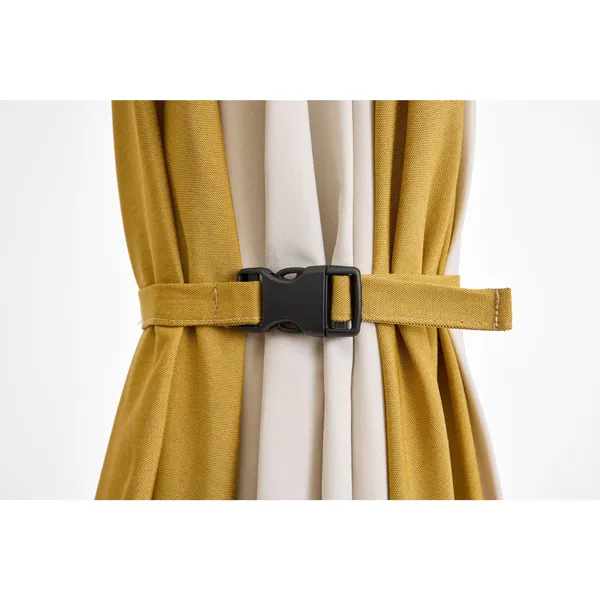 Sombrilla Hexagonal Terrazza Blanco Roto/ocre