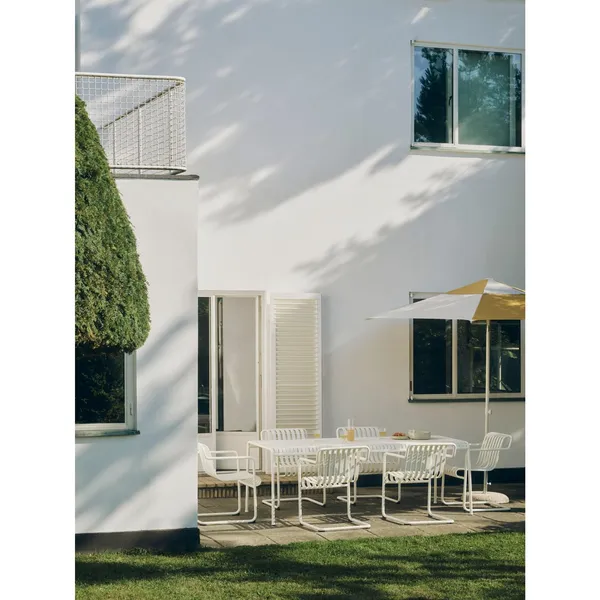 Sombrilla Hexagonal Terrazza Blanco Roto/ocre