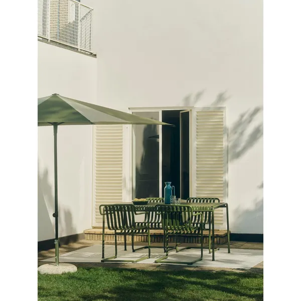Sombrilla Hexagonal Terrazza Blanco Roto/ocre