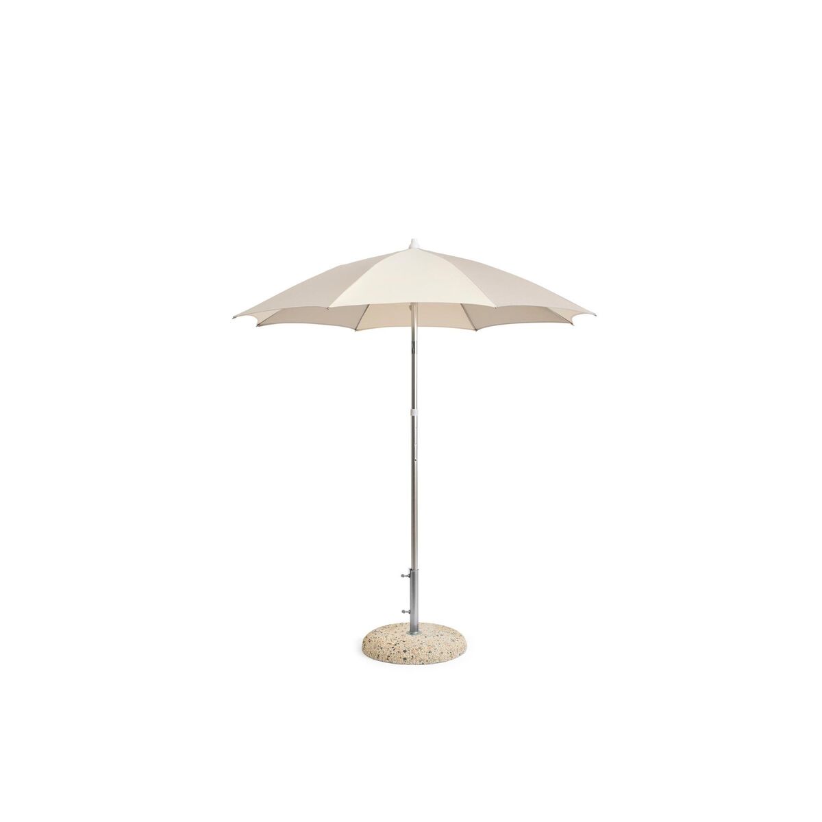 Terrazza Octagon Parasol Off-White/ Gray