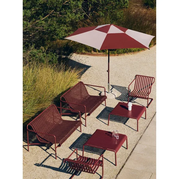 Terrazza Octagon Parasol Off-White/ Gray