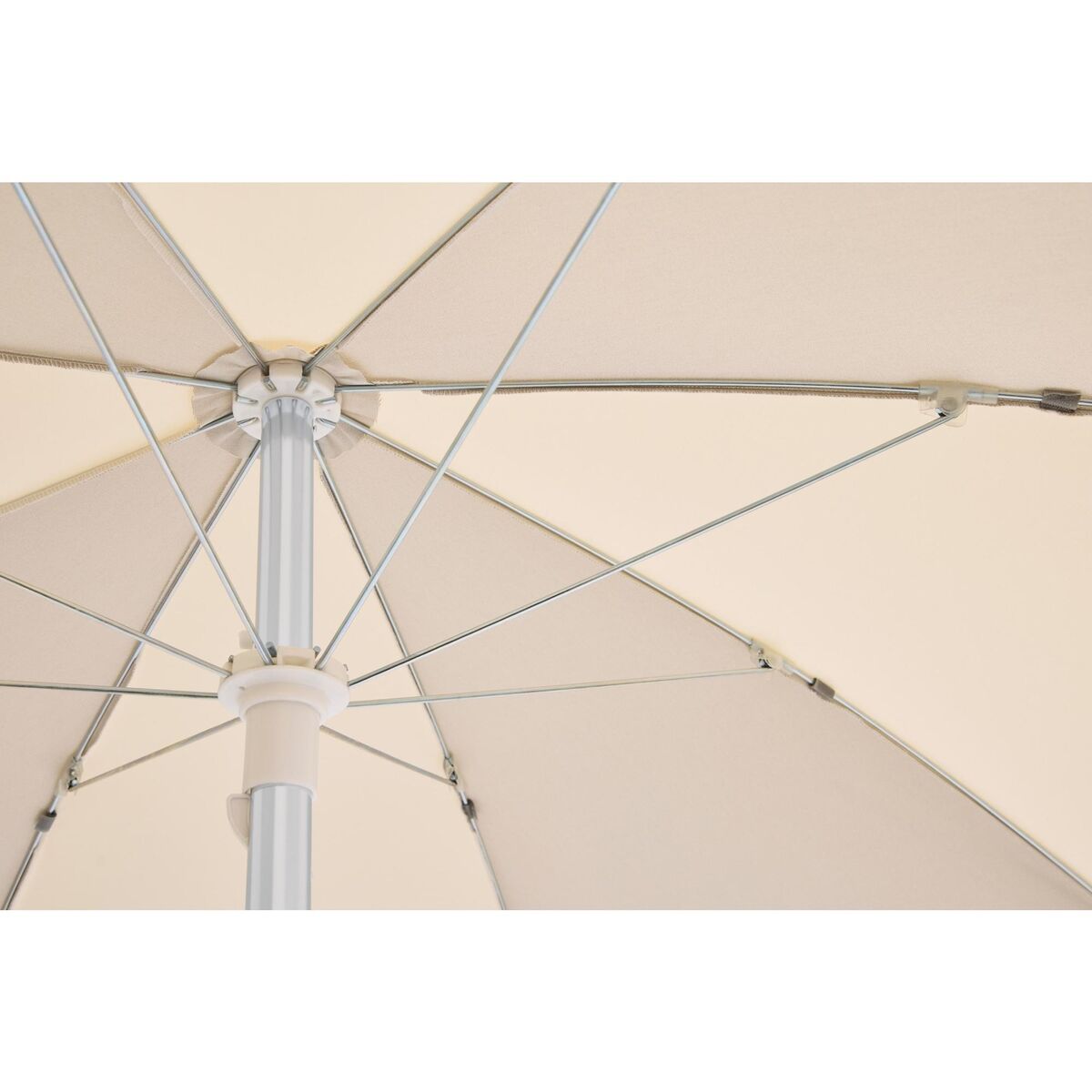 Terrazza Octagon Parasol Off-White/ Gray