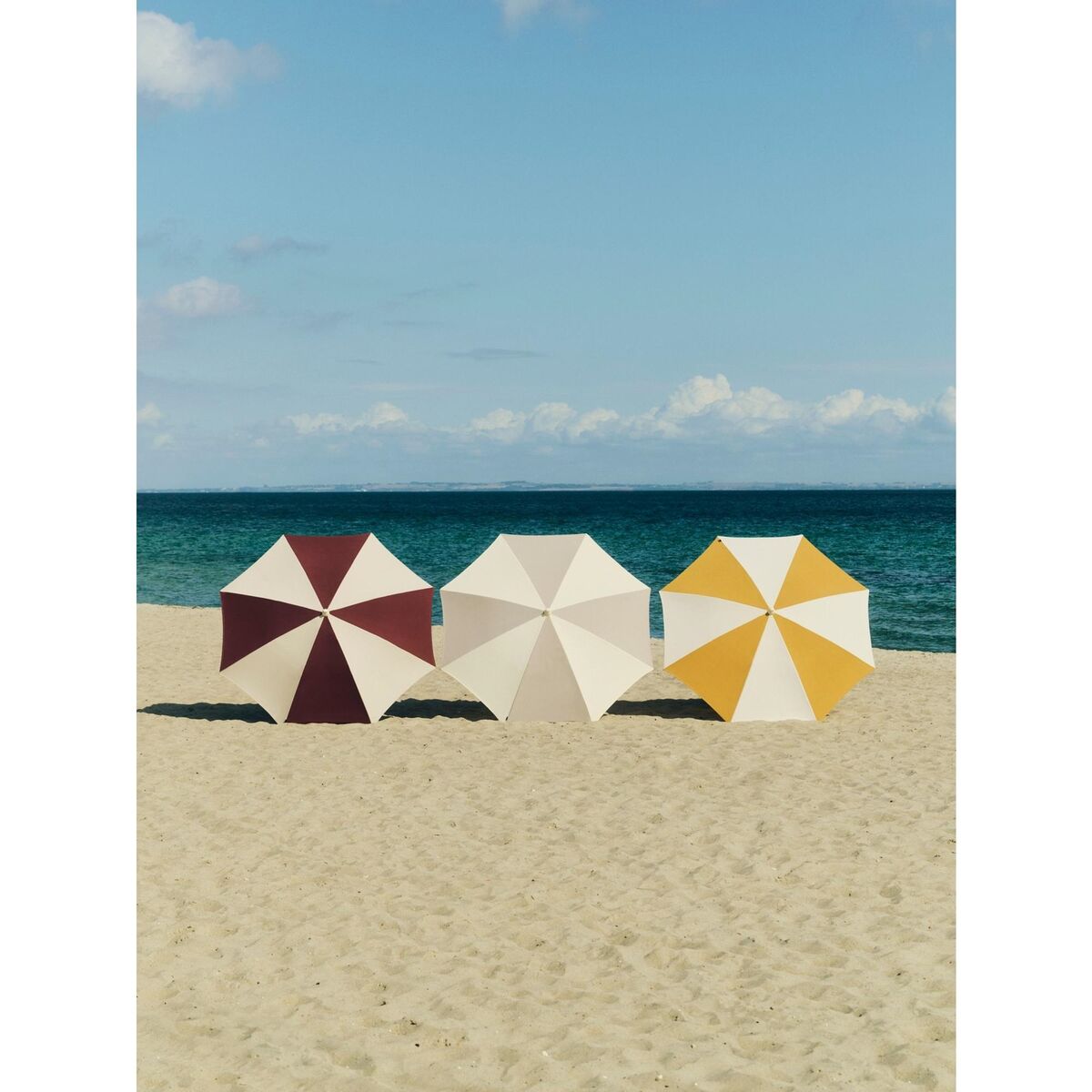 Terrazza Octagon Parasol Off-White/ Gray