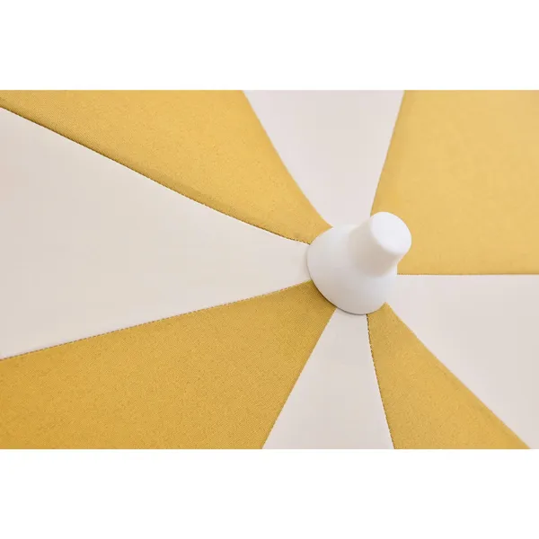 Terrazza Octagon Parasol Off-White/Ochre