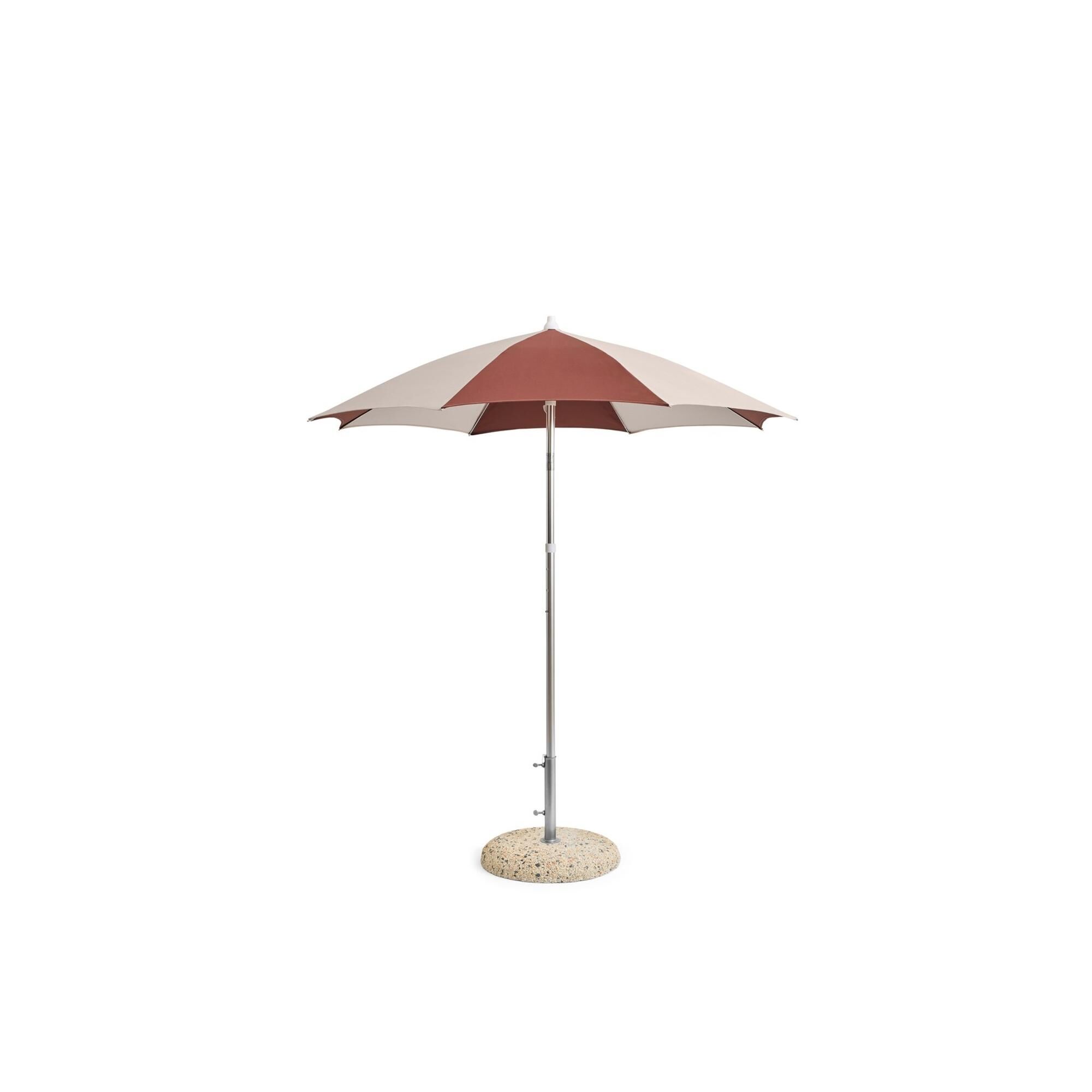 Parasol Octogonal Terrazza Blanc Cassé/ Bordeaux