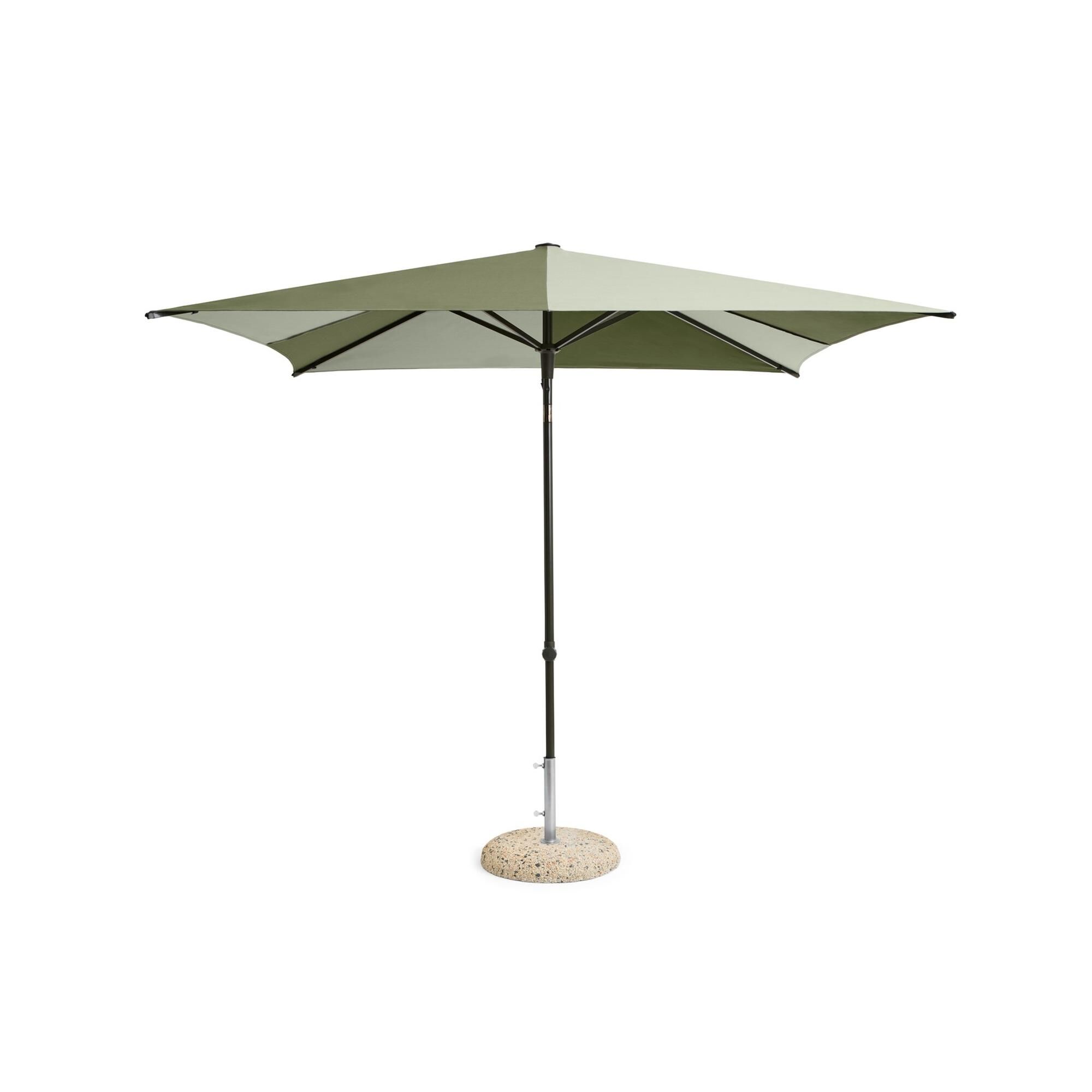 Terrazza Square Parasol Grn/Mrkegrn