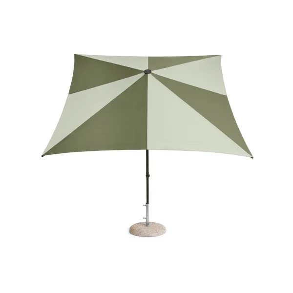 Terrazza Square Parasol Green/ Dark Green