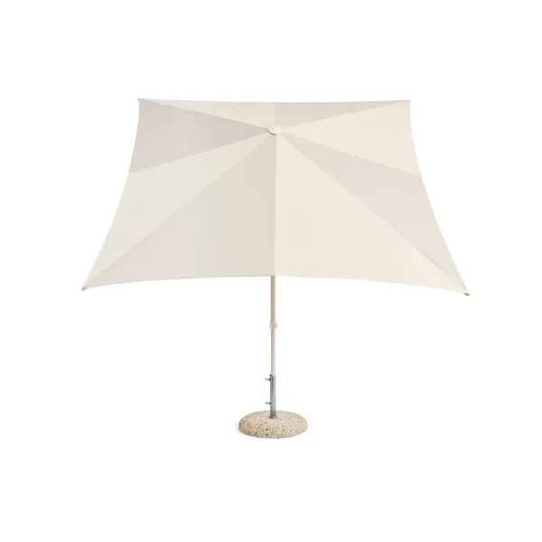 Terrazza Square Parasol Off-White/ Gray