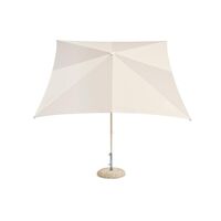 Terrazza Square Parasol Off-White/ Gray
