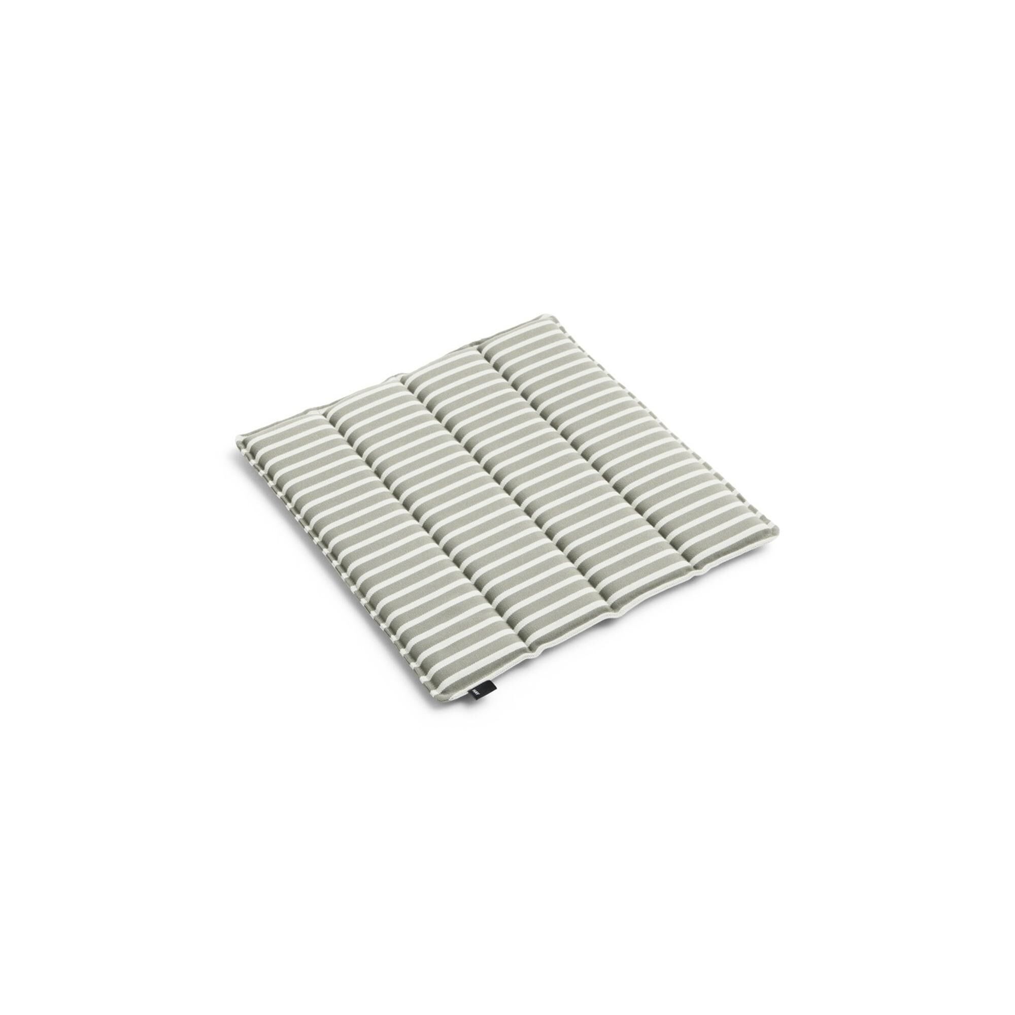 Coussin D'assise Terrazza 40x40 Gris Rayures Audacieuses