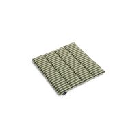Terrazza Seat Cushion 40x40 Olive Bold Stripe