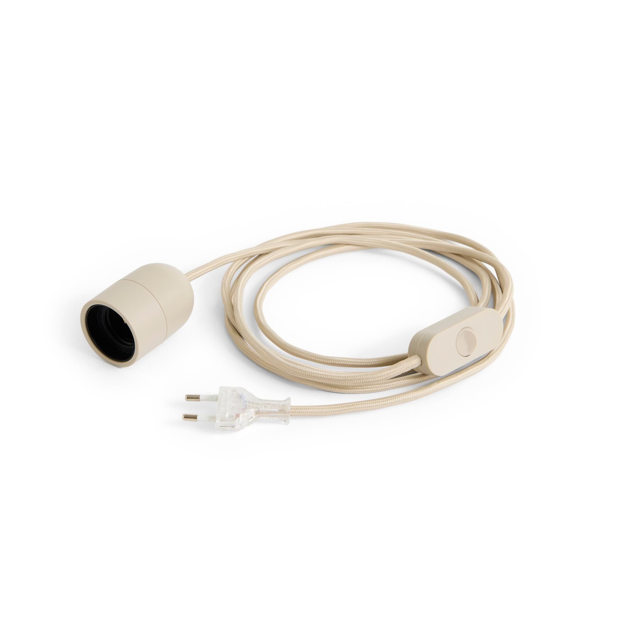 Common Cable Set For Table Lamp Concrete Gray