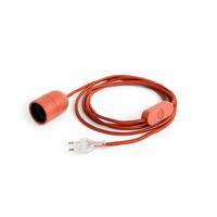Common Cable Set For Table Lamp Rusty Red
