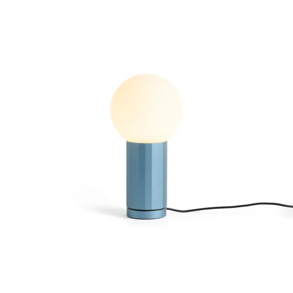 Turn On Table Lamp Blue
